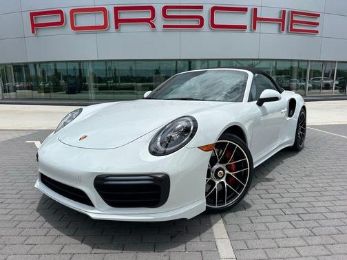 White 2019 Porsche 911 Turbo