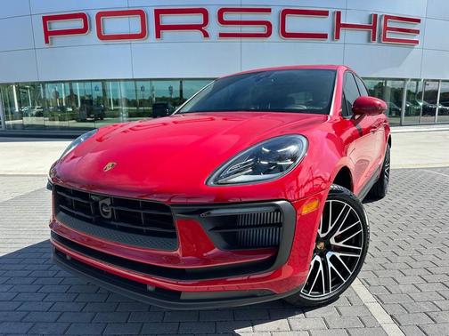 Carmine Red 2024 Porsche Macan S