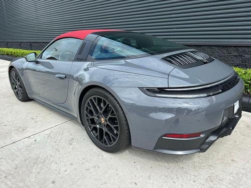 Slate Gray 2025 Porsche 911 Targa 4 GTS