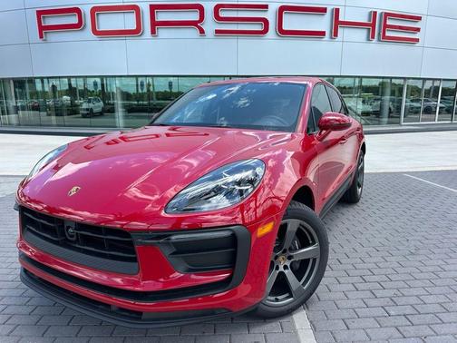 Carmine Red 2026 Porsche Macan Base