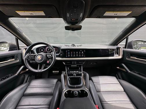 Black 2024 Porsche Cayenne Turbo GT