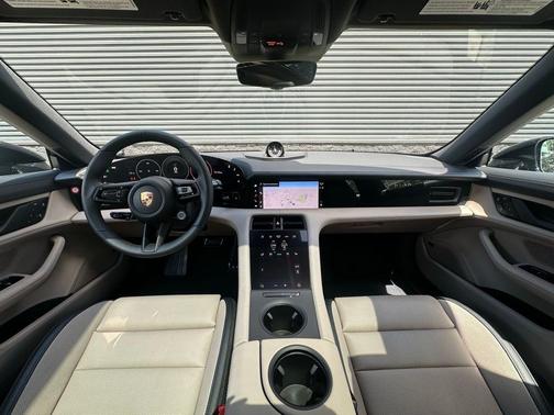 Jet Black Metallic 2026 Porsche Taycan 4