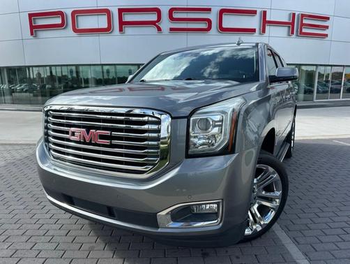 Satin Steel Metallic 2019 GMC Yukon SLT