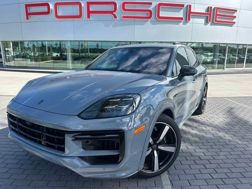 Gray 2025 Porsche Cayenne Turbo