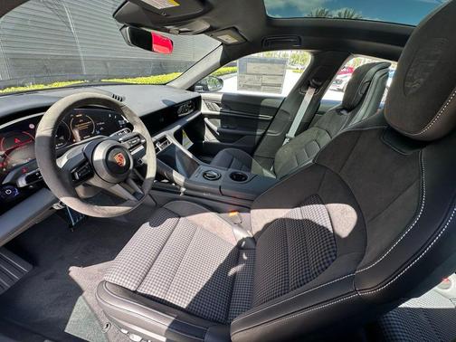 Jet Black Metallic 2026 Porsche Taycan Base