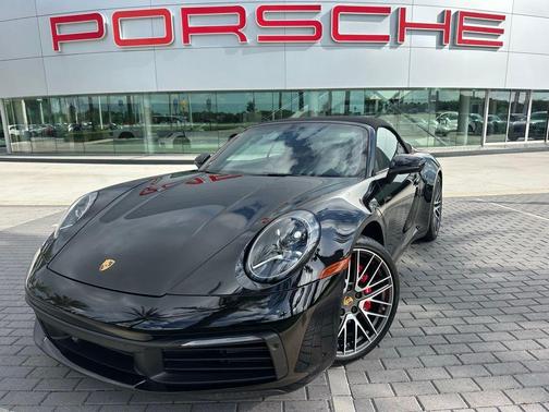 Black 2022 Porsche 911 Carrera S