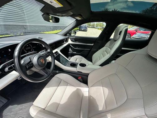 Volcano Grey Metallic 2020 Porsche Taycan 4S