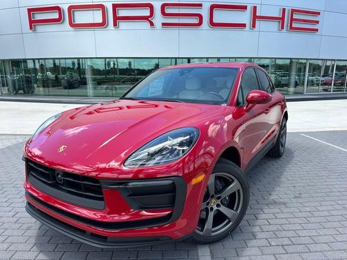 Carmine Red 2026 Porsche Macan Base