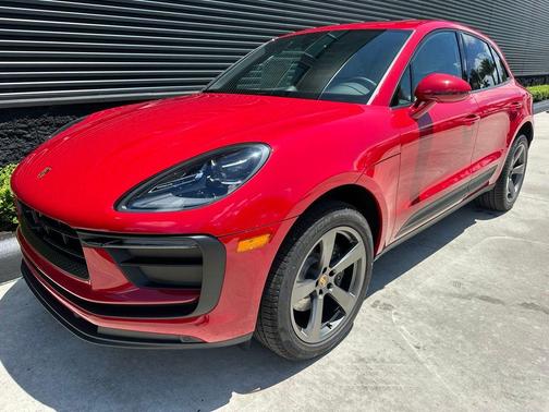 Carmine Red 2026 Porsche Macan Base