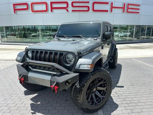 Sting Gray Clearcoat 2023 Jeep Wrangler Sport
