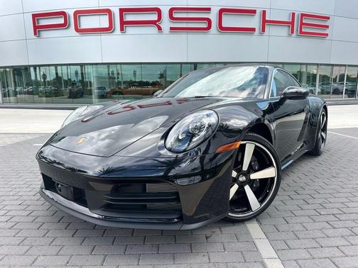 Black 2025 Porsche 911 Carrera