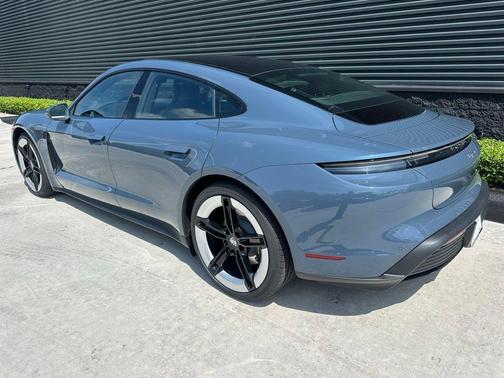 Pale Blue 2026 Porsche Taycan Base