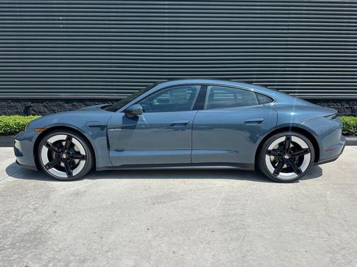 Pale Blue 2026 Porsche Taycan Base