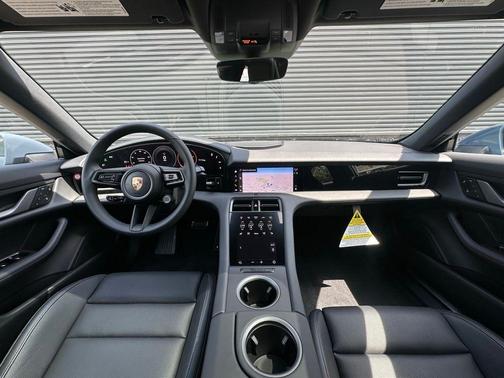 Pale Blue 2026 Porsche Taycan Base