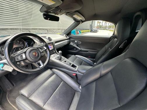 Blue 2017 Porsche 718 Boxster Base