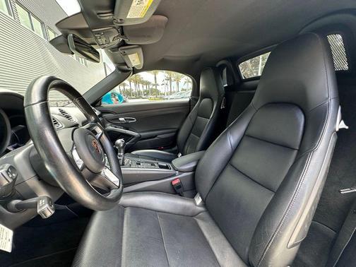 Blue 2017 Porsche 718 Boxster Base