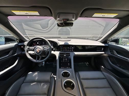 Black 2024 Porsche Taycan 4S