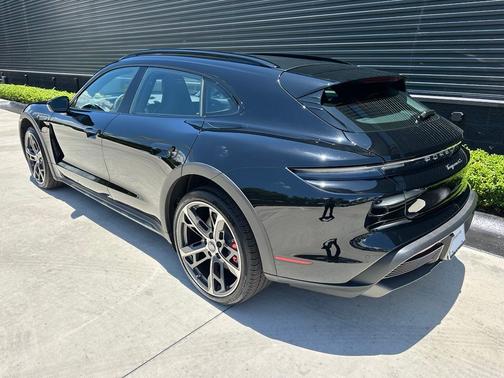 Black 2024 Porsche Taycan 4S
