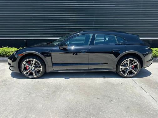Black 2024 Porsche Taycan 4S
