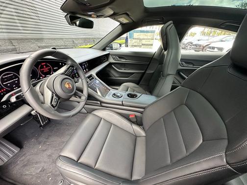Jet Black Metallic 2026 Porsche Taycan 4