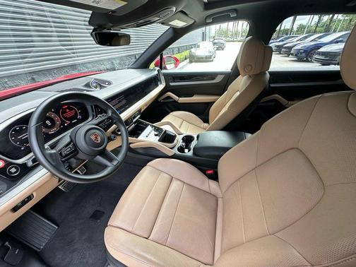 Carmine Red 2025 Porsche Cayenne S