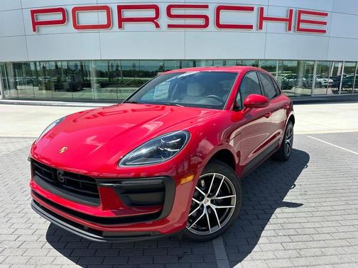 Carmine Red 2026 Porsche Macan Base