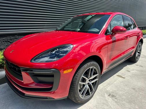 Carmine Red 2026 Porsche Macan Base