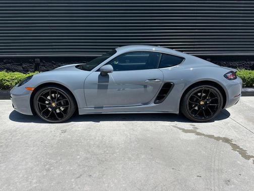 Gray 2024 Porsche 718 Cayman