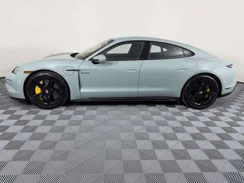 Green Metallic 2026 Porsche Taycan GTS