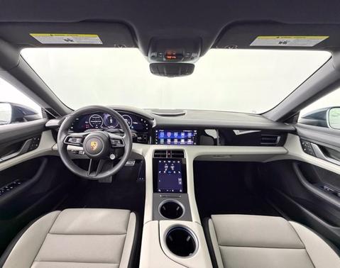 Pale Blue 2026 Porsche Taycan Base