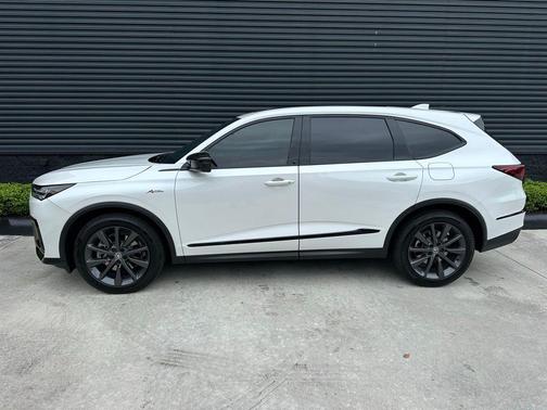 Platinum White 2026 Acura MDX A-Spec