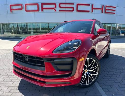 Carmine Red 2026 Porsche Macan Base