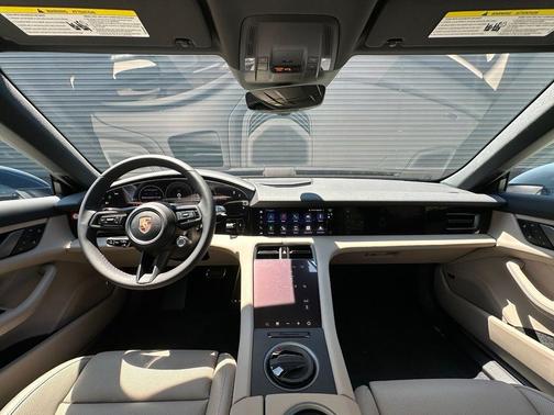 Pale Blue 2026 Porsche Taycan Base