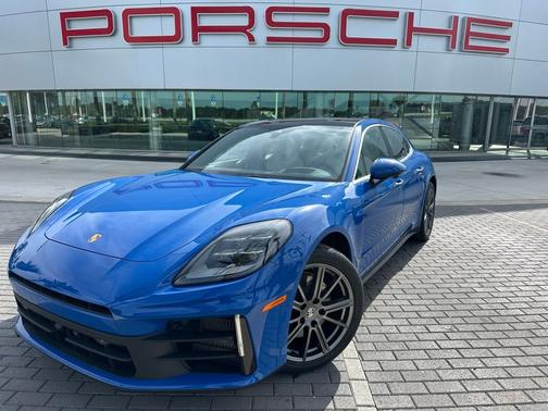 Blue 2026 Porsche Panamera 4