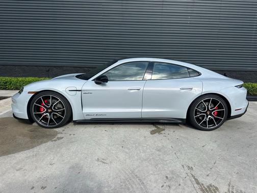 Ice Grey Metallic 2026 Porsche Taycan 4S