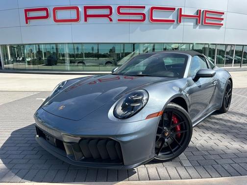 Gray Metallic 2025 Porsche 911 Targa 4 GTS