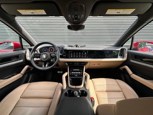 Carmine Red 2025 Porsche Cayenne S