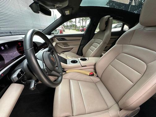 Carrara White 2023 Porsche Taycan Base