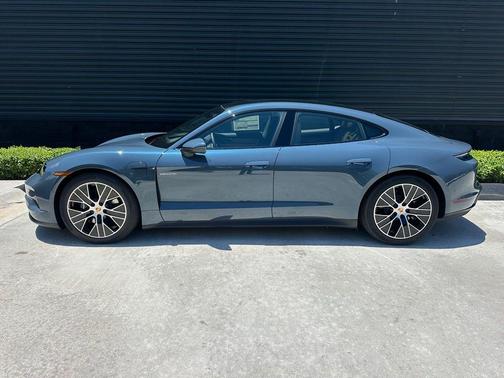Pale Blue 2026 Porsche Taycan Base