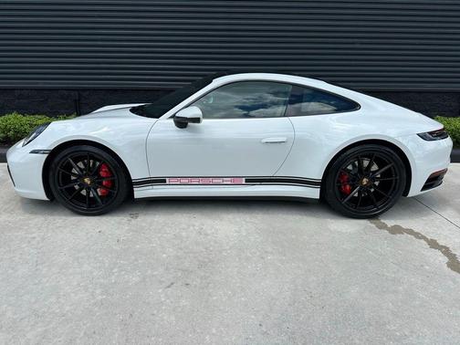 White 2022 Porsche 911 Carrera 4S