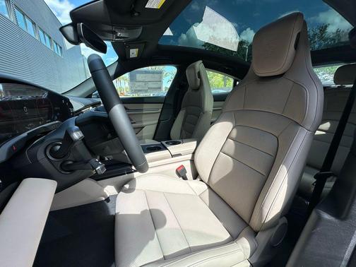 Pale Blue 2026 Porsche Taycan 4S