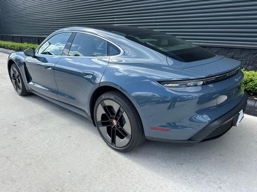 Pale Blue 2026 Porsche Taycan 4S