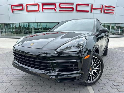 Black 2023 Porsche Cayenne S Coupe AWD