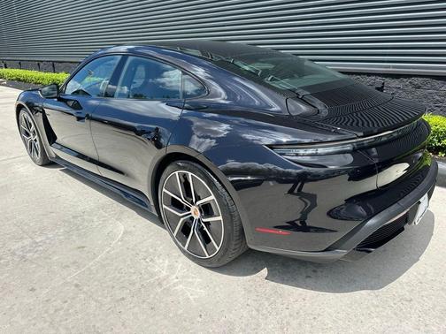 Jet Black Metallic 2026 Porsche Taycan 4