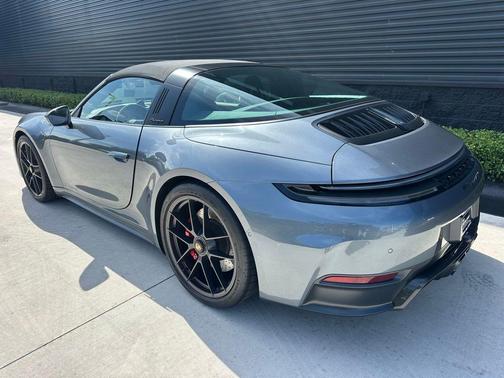 Gray Metallic 2025 Porsche 911 Targa 4 GTS