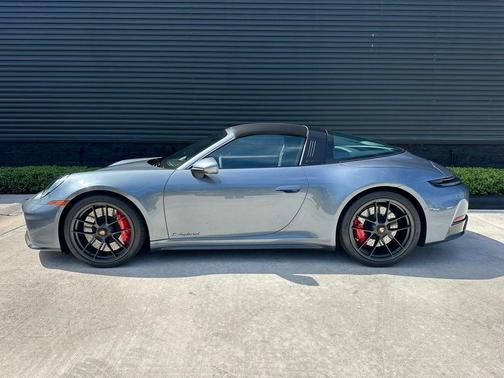 Gray Metallic 2025 Porsche 911 Targa 4 GTS