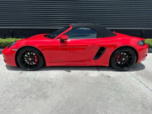 Red 2024 Porsche 718 Boxster GTS 4.0