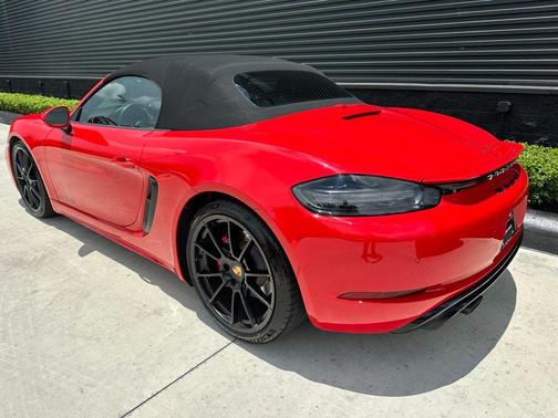 Red 2024 Porsche 718 Boxster GTS 4.0