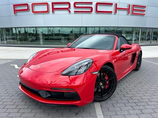 Red 2024 Porsche 718 Boxster GTS 4.0