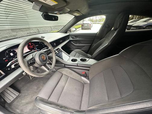 Gray Metallic 2021 Porsche Taycan Turbo